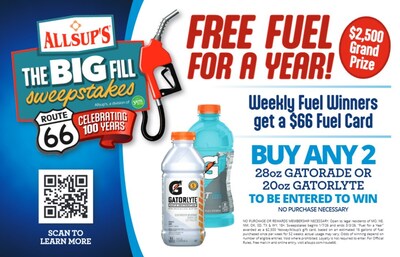Yesway Launches "The Big Fill Sweepstakes" Grand Prize: Free Fuel for a Year